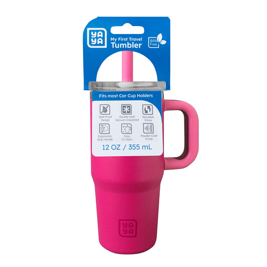 My First Travel Tumbler, Fuschia