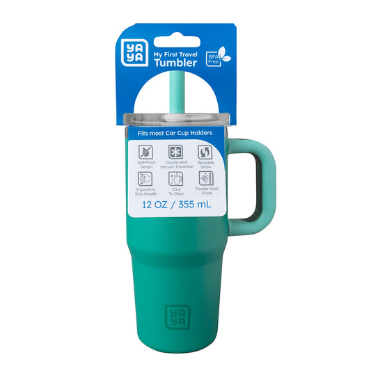 My First Travel Tumbler, Seafoam Green