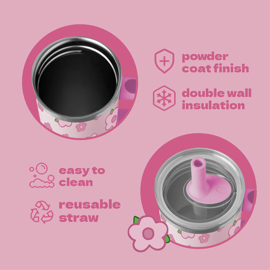 My First Travel Tumbler, Floral