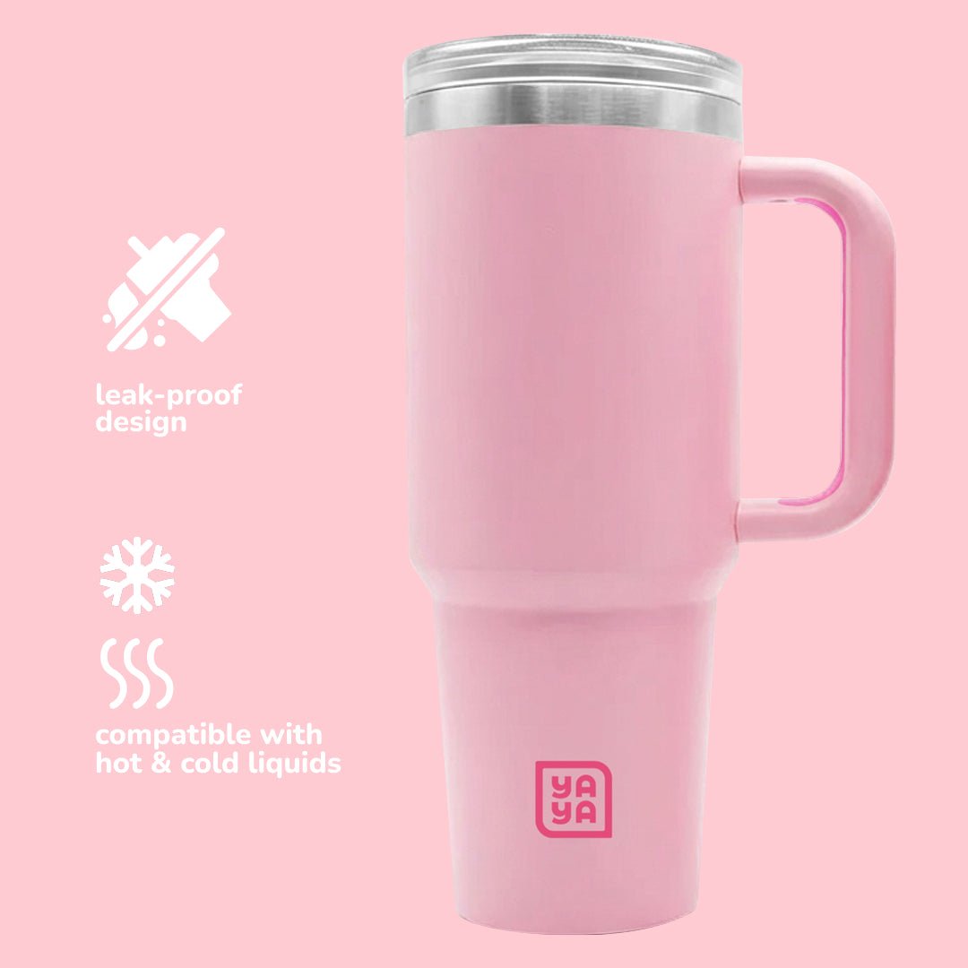 Mommy + Me Matching Tumbler Set, Pink