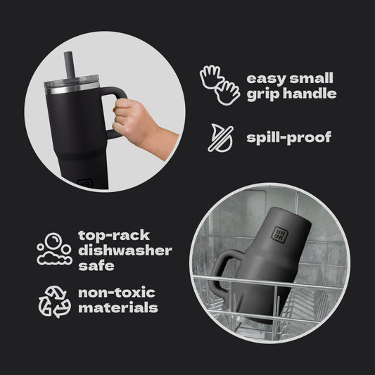 My First Travel Tumbler, Black