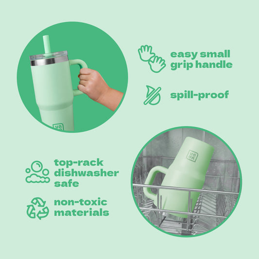 My First Travel Tumbler, Sage