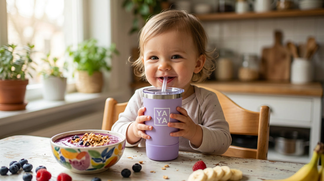 Smoothie Cup vs. Traditional Cup: Best Choice for Your Toddler