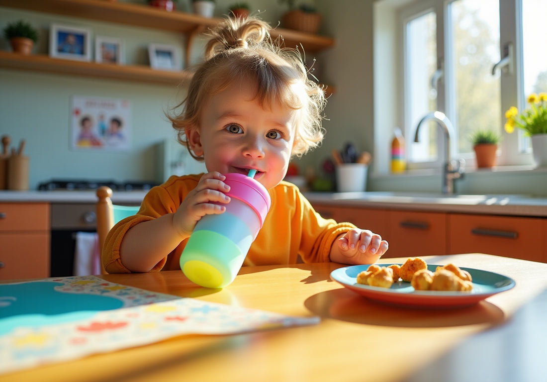 4 No Spill Toddler Cups for Mess-Free Hydration