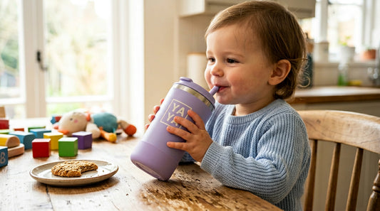 Why Choose a Stainless Steel Cup with Lid and Straw for Toddlers?