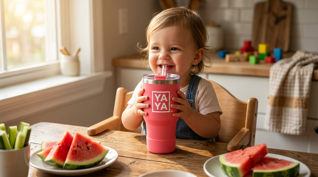 Why a 50oz Tumbler is Essential for Your Toddler's Hydration