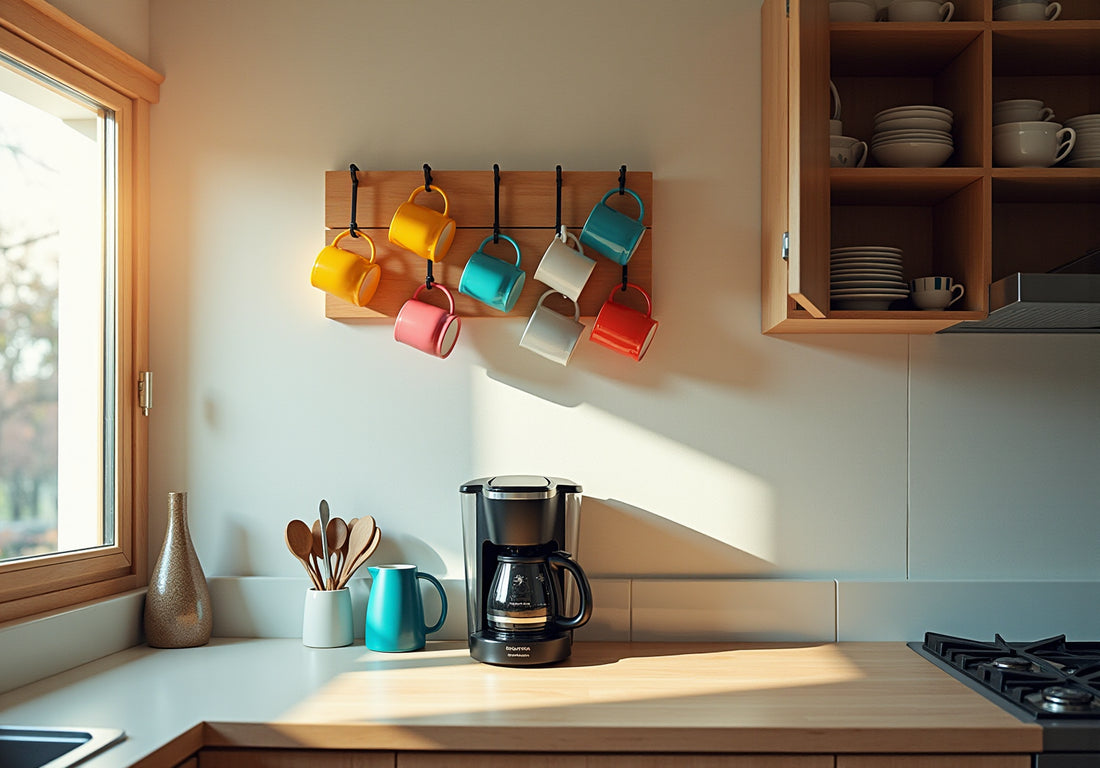 5 Essential Coffee Cup Storage Solutions for Busy Parents