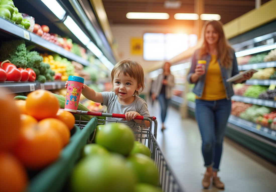 Why a Shopping Cart Cup Holder is Essential for Parents of Toddlers