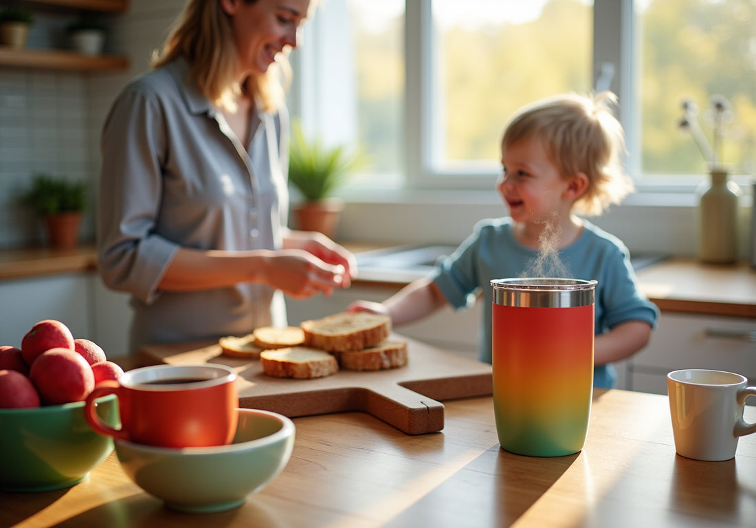 Why Coffee Stainless Steel Tumblers Are Essential for Busy Parents