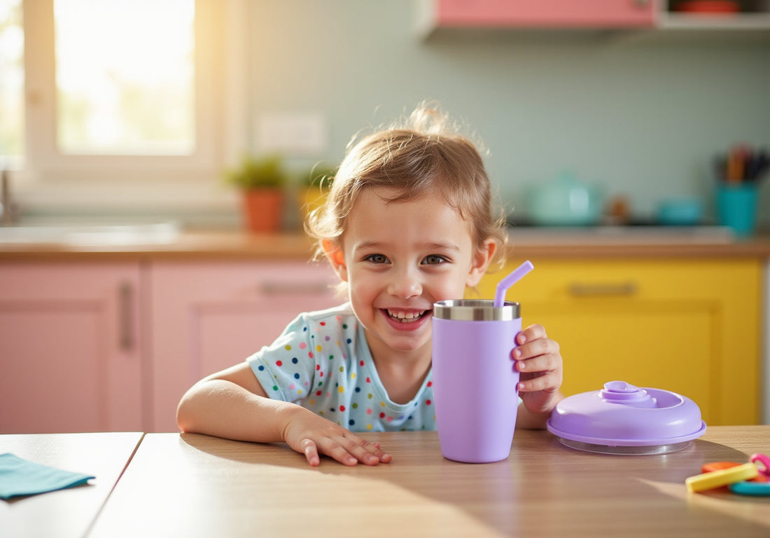 Discover the Benefits of Metal Cups with Straws for Toddlers