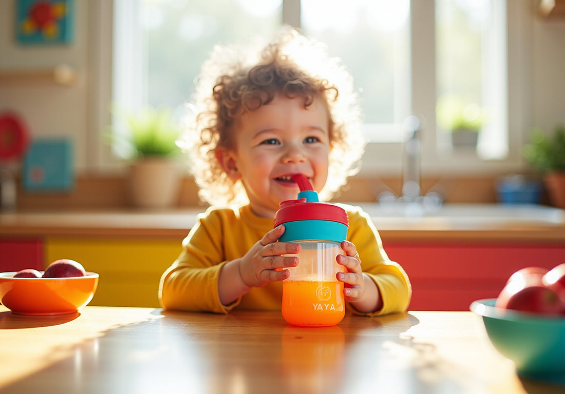 Why a Cup with Flip Straw is Essential for Your Toddler's Hydration