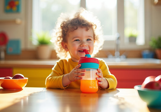 Why a Cup with Flip Straw is Essential for Your Toddler's Hydration