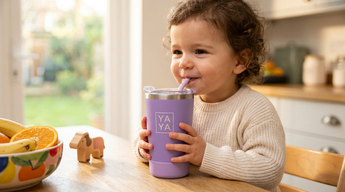 Why a Purple Cup with Straw is Essential for Your Toddler's Hydration