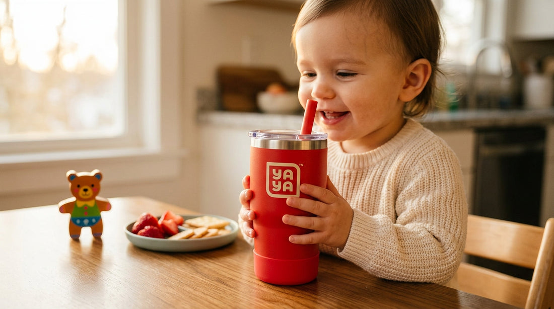 Choose the Best Red Tumbler with Handle for Your Toddler's Safety