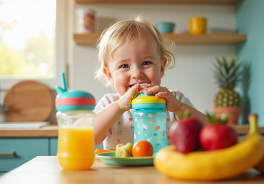 Water Cup with Straw and Lid vs. Sippy Cups: Which is Better for Toddlers?