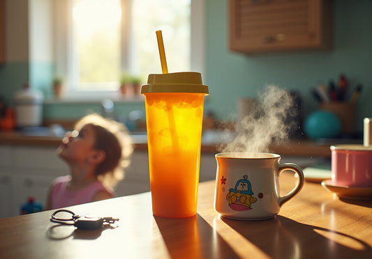 Comparing Large Coffee Tumblers and Traditional Mugs for Parents
