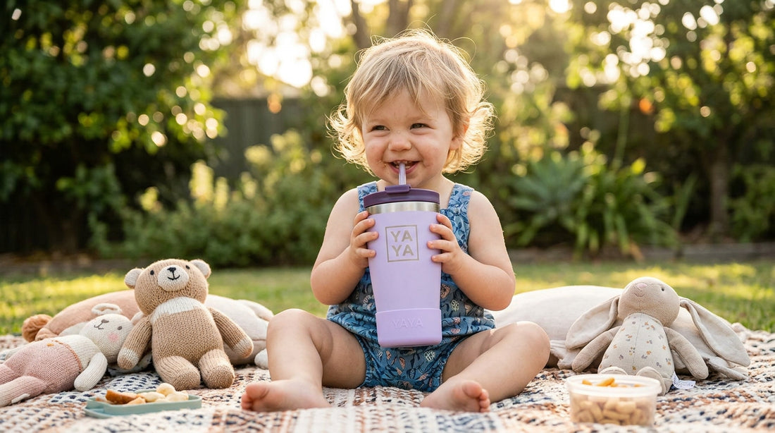 4 Leak Proof Tumblers with Handles for Safe Toddler Hydration