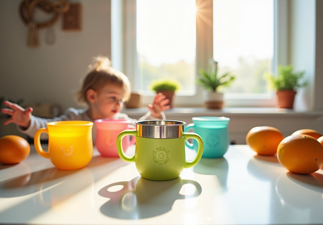 Choose Safe Baby Cups with Handles: 4 Essential Tips for Parents