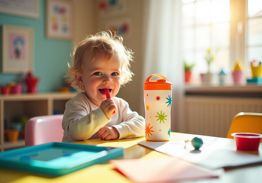 White Tumblers with Handles vs. Sippy Cups: Which Is Safer for Toddlers?