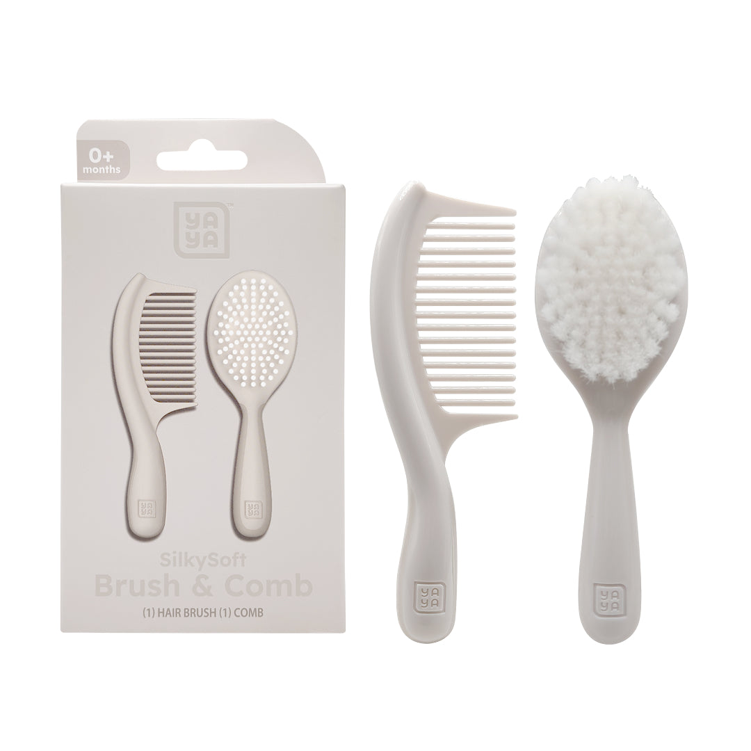 SilkySoft Baby Hair Brush & Comb Set