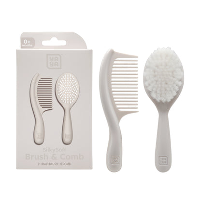 SilkySoft Baby Hair Brush & Comb Set