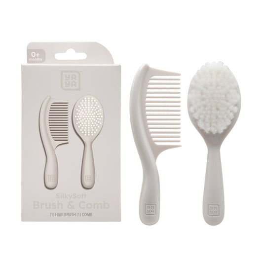 SilkySoft Baby Hair Brush & Comb Set
