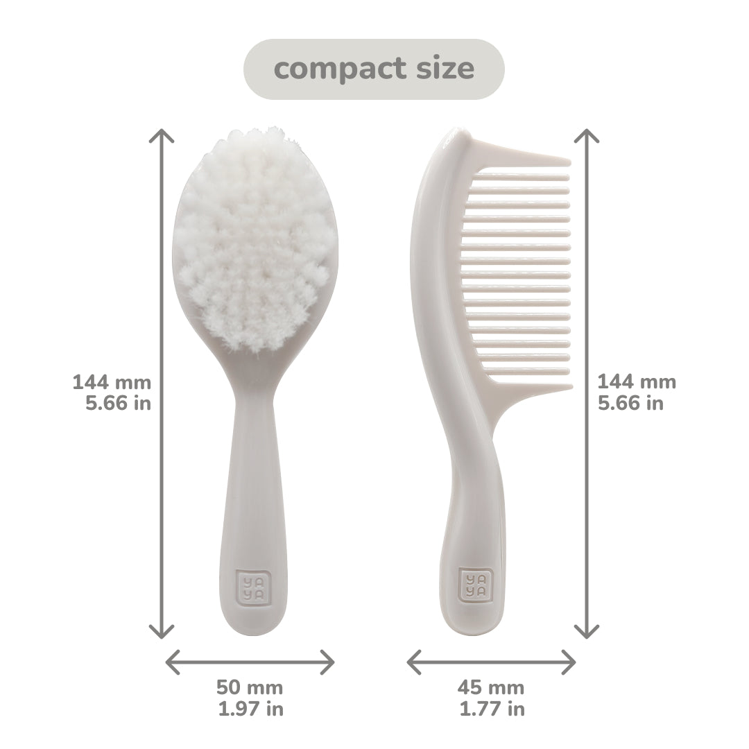 SilkySoft Baby Hair Brush & Comb Set