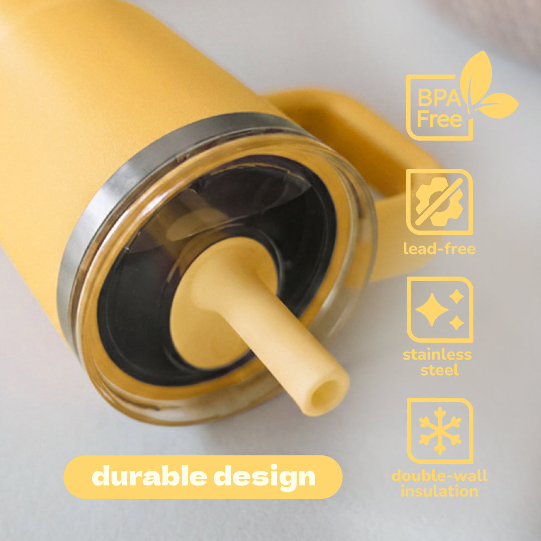 My First Travel Tumbler, Bright Yellow