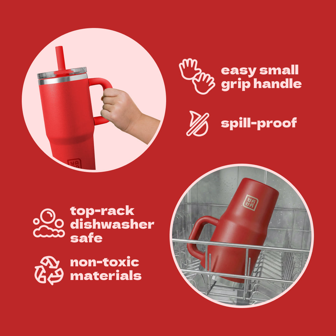 My First Travel Tumbler, Red