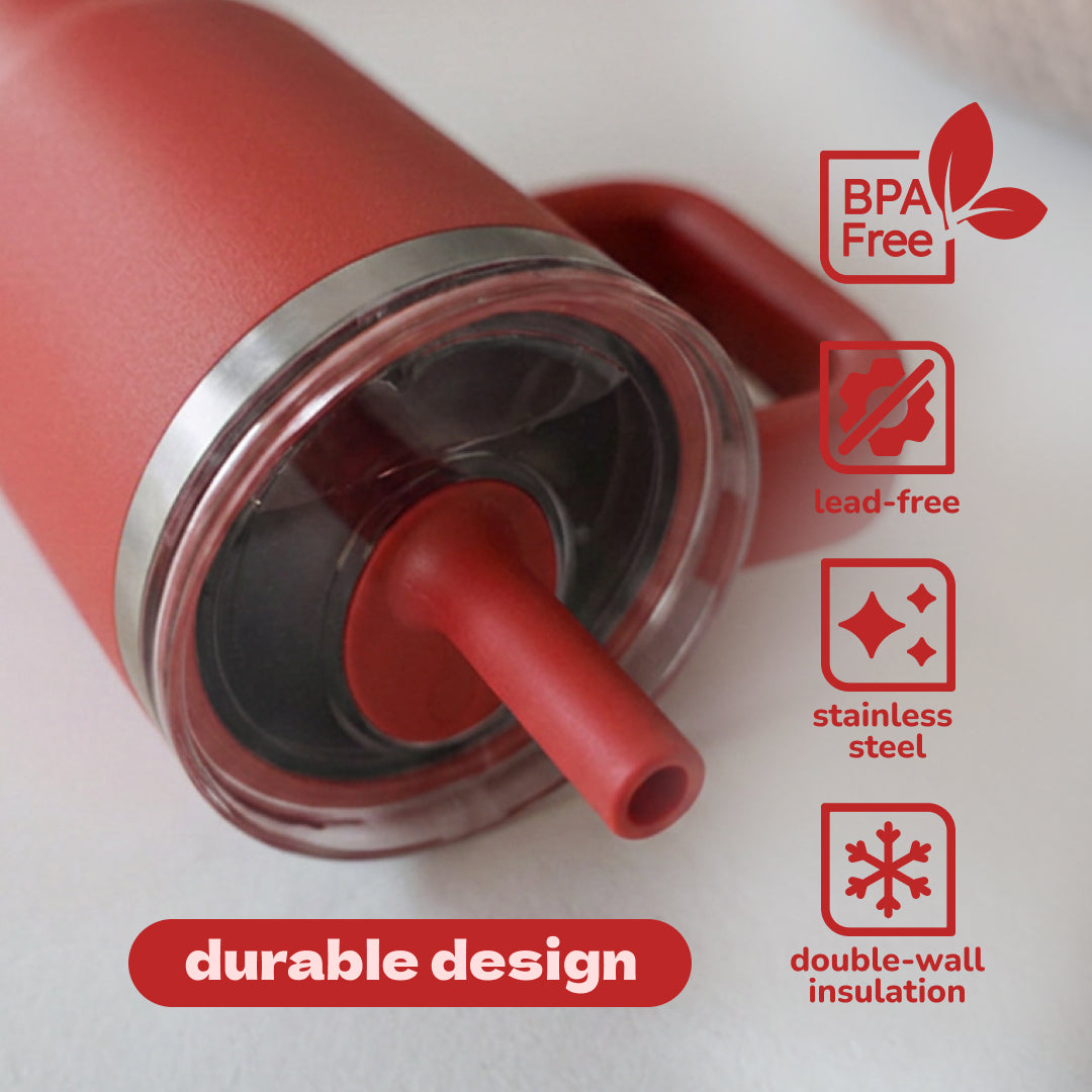 My First Travel Tumbler, Red