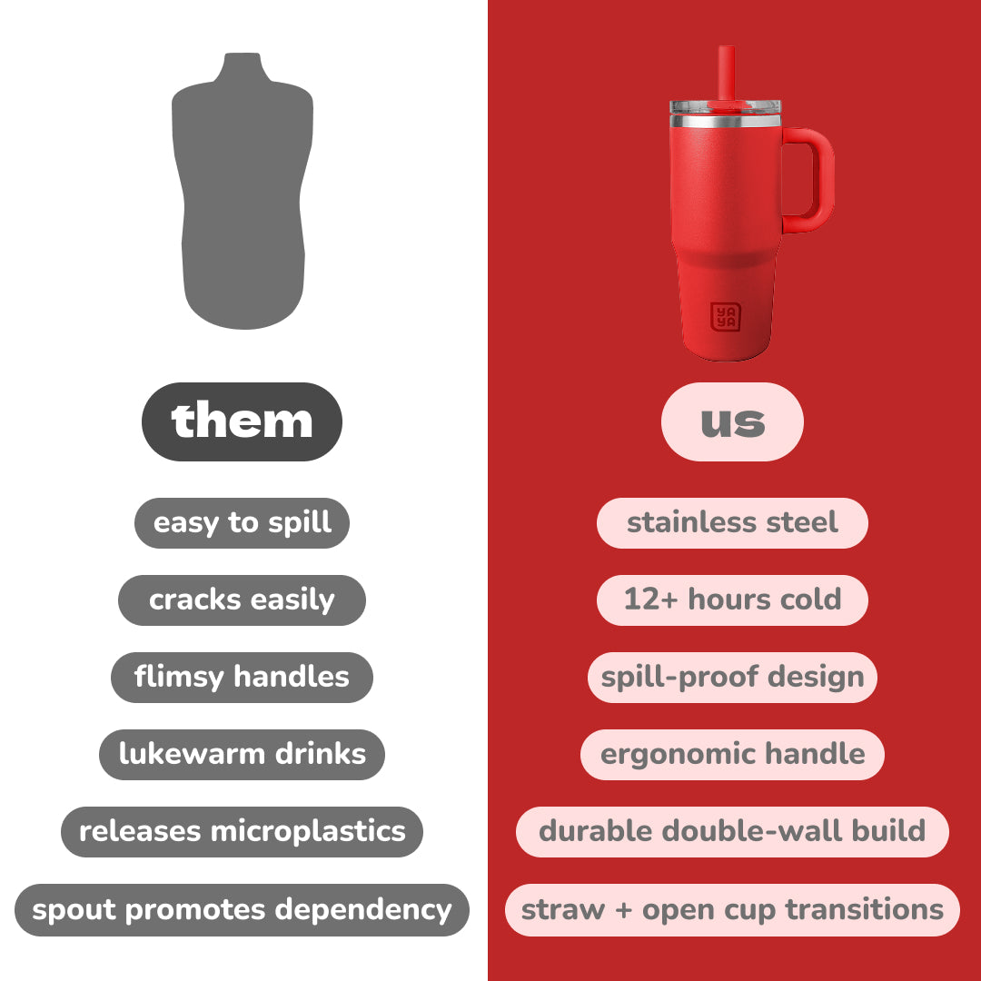 My First Travel Tumbler, Red