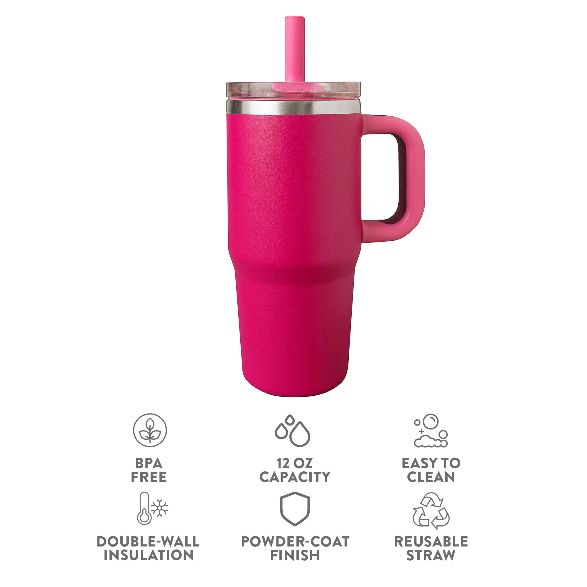 My First Travel Tumbler, Fuschia