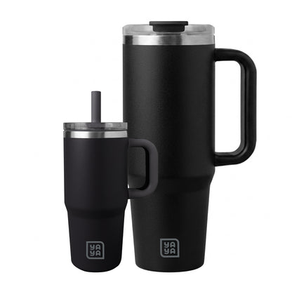 Mommy + Me Matching Tumbler Set, Black