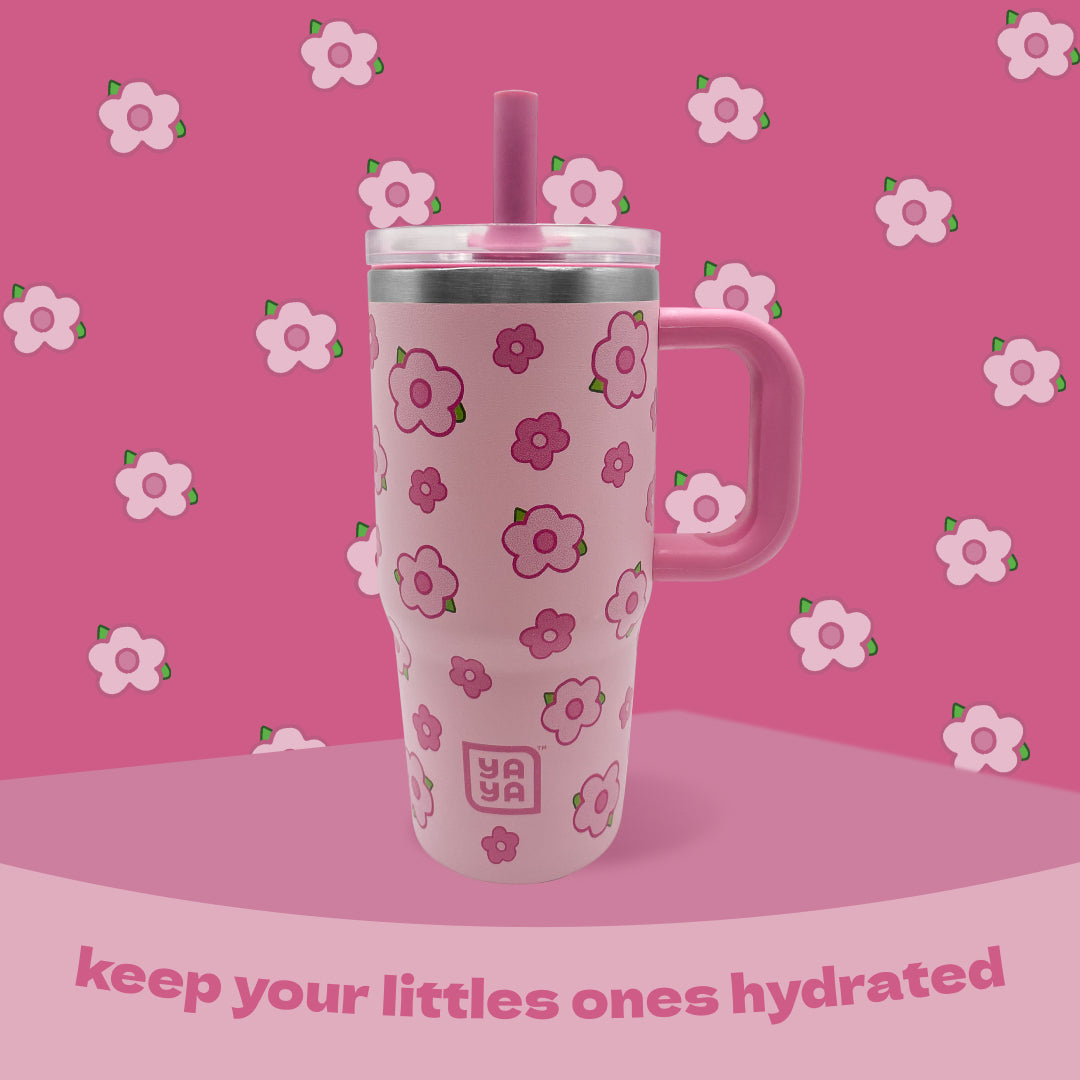 My First Travel Tumbler, Floral
