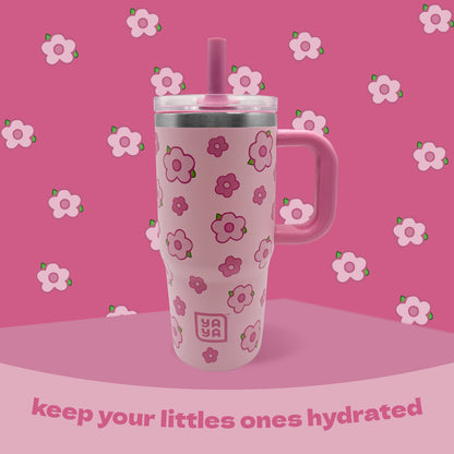 My First Travel Tumbler, Floral