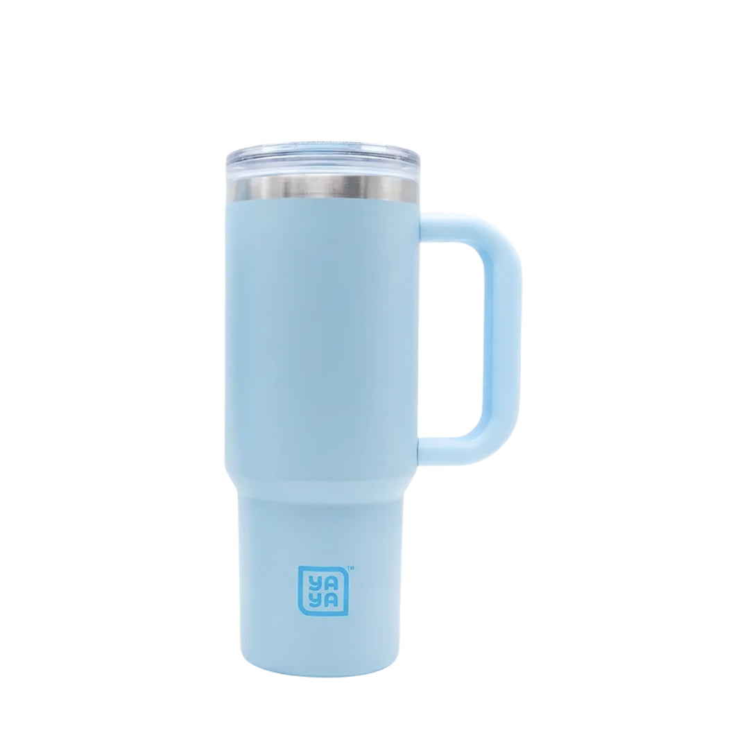 Adult Tumbler with 2-in-1 Straw, Blue