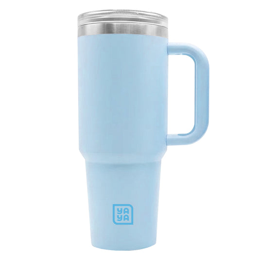 Adult Tumbler with 2-in-1 Straw, Blue