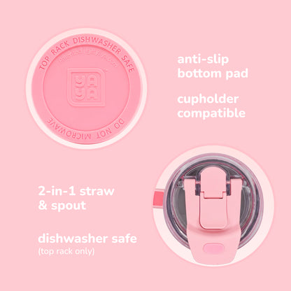Mommy + Me Matching Tumbler Set, Pink