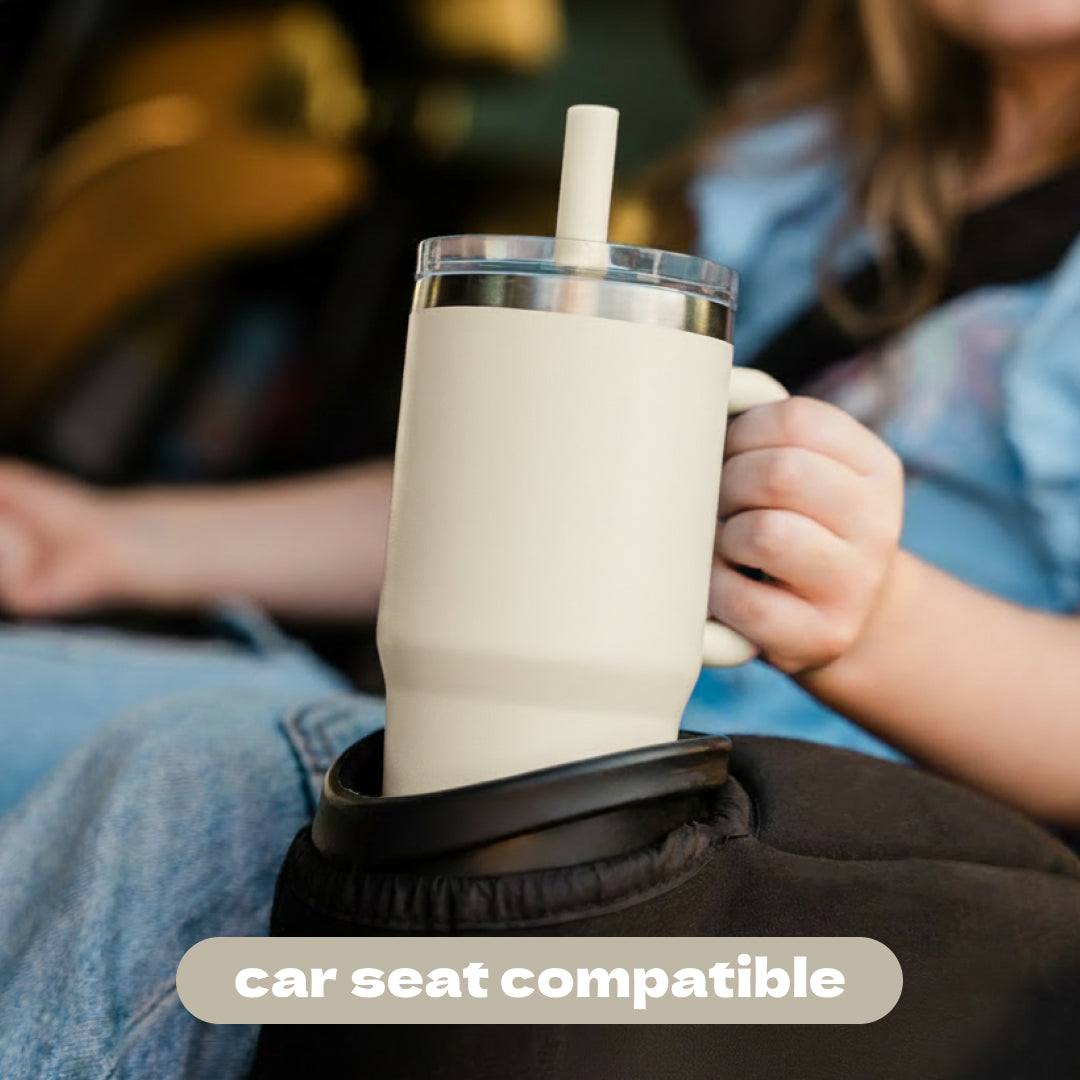 My First Travel Tumbler, White