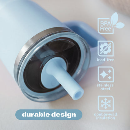Mommy + Me Matching Tumbler Set, Blue