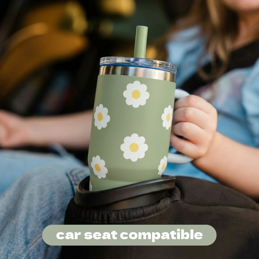 My First Travel Tumbler, Daisies