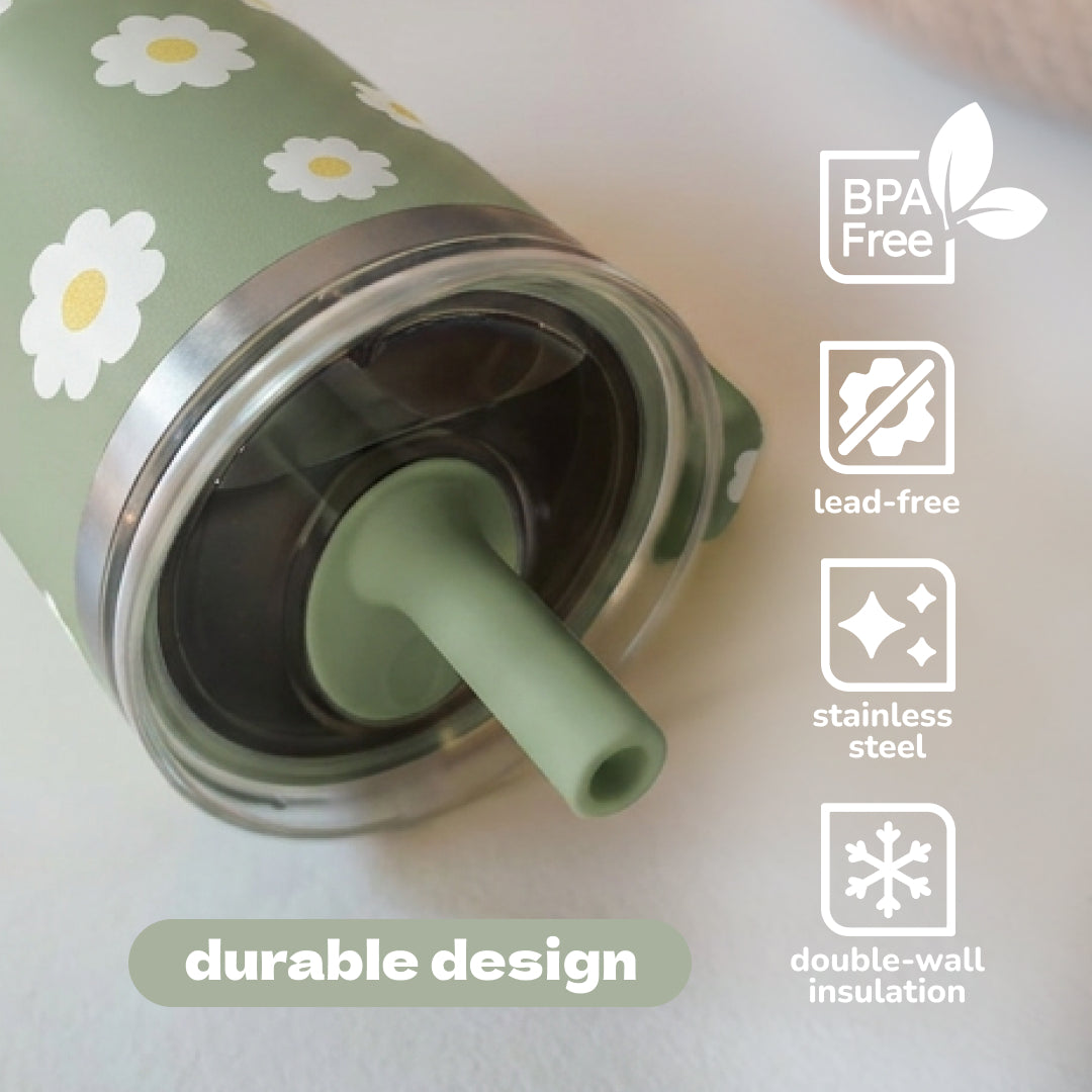 My First Travel Tumbler, Daisies