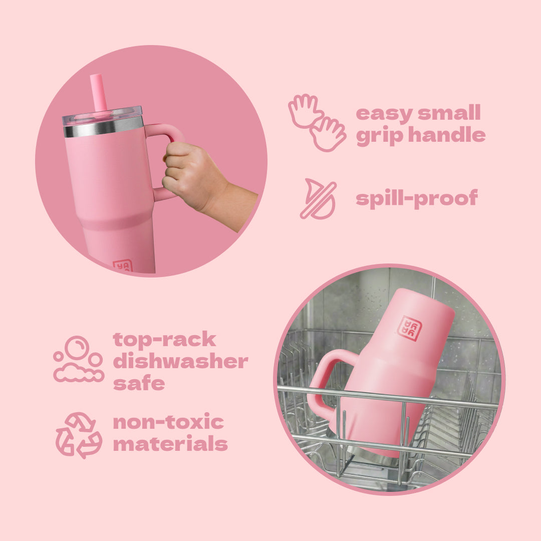 Mommy + Me Matching Tumbler Set, Pink