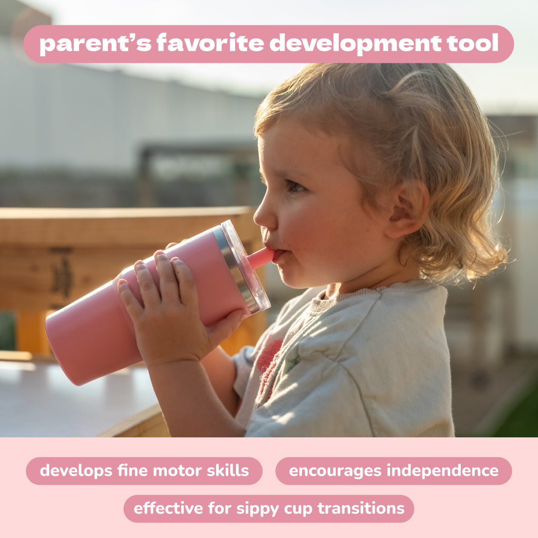 My First Travel Tumbler, Pink