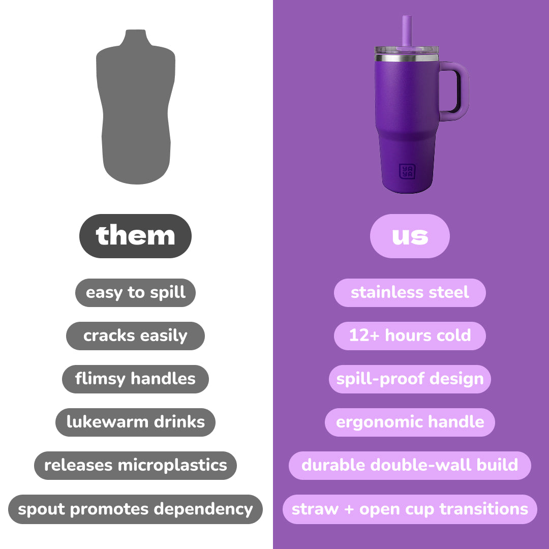 My First Travel Tumbler, Purple
