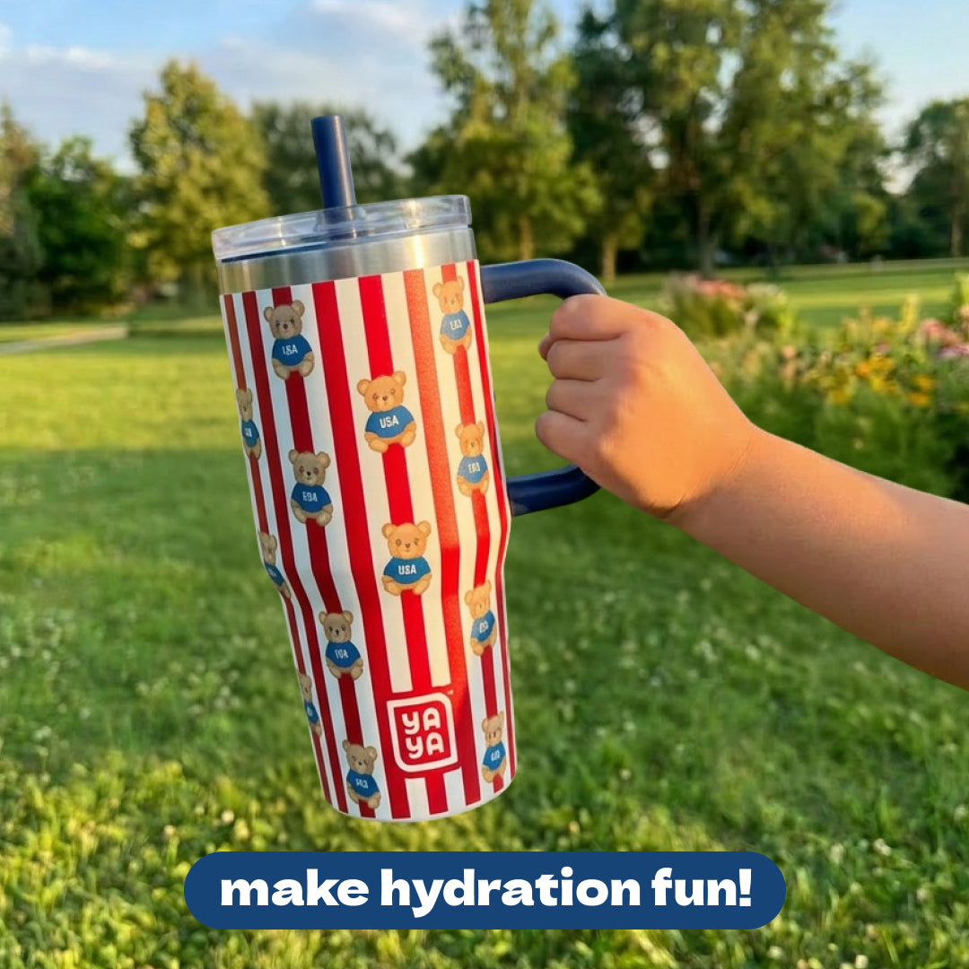 My First 4th of July Tumbler, Teddy Bears