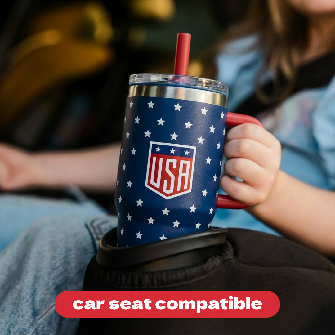 My First 4th of July Tumbler, Blue Stars