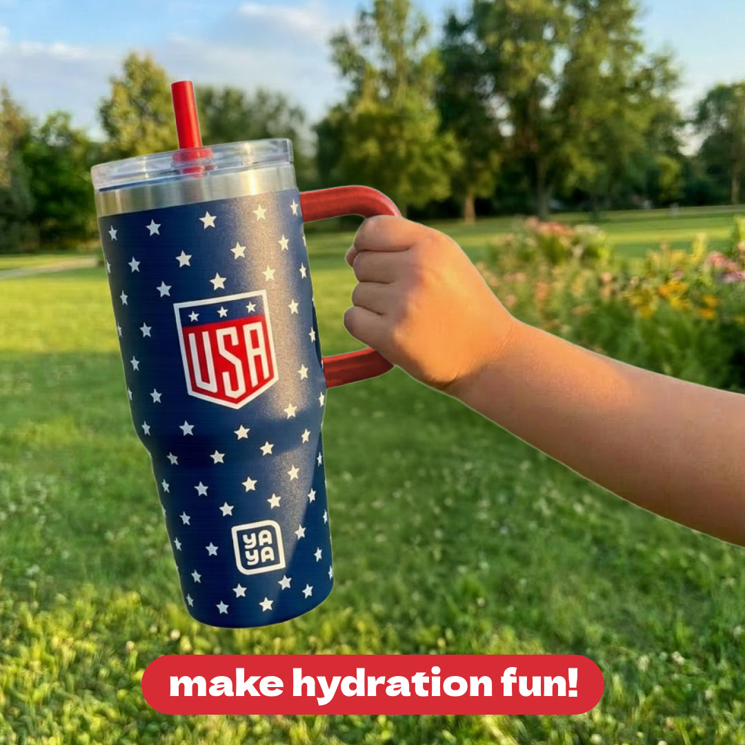 My First 4th of July Tumbler, Blue Stars