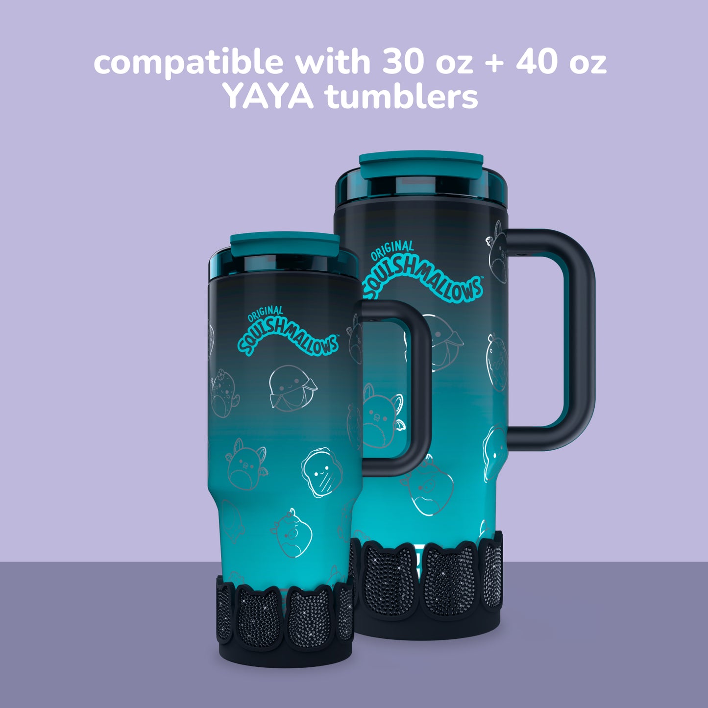 Squishmallows Bling Boot for Tumblers