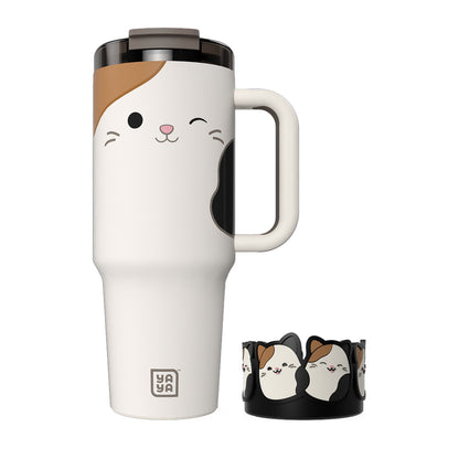 Squishmallows Tumbler + Boot Accessory Set, Cam